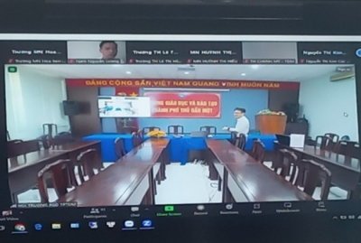 TRƯỜNG MN SAO MAI BỒI DƯỠNG QUẢN TRỊ KHO HỌC LIỆU SỐ TẠI ĐƠN VỊ