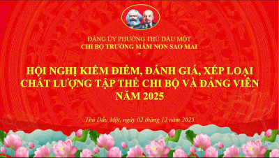 🌻CHI BỘ TRƯỜNG MẦM NON SAO MAI TỔ CHỨC HỘI NGHỊ KIỂM ĐIỂM TẬP THỂ CHI ỦY, CHI BỘ VÀ ĐẢNG VIÊN NĂM 2025