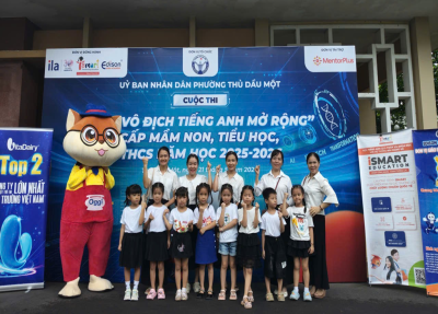 TRƯỜNG MẦM NON SAO MAI THAM GIA HỘI THI "CÚP VÔ ĐỊCH TIẾNG ANH MỞ RỘNG" CẤP MẦM NON NĂM HỌC: 2025 - 2026