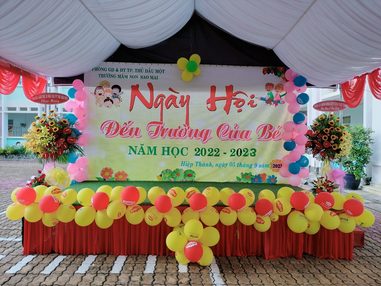 NGÀY HỘI ĐẾN TRƯỜNG CỦA BÉ NĂM HỌC 2022-2023